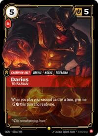Darius, Trifarian (Alternate Art) - Origins - Riftbound: League of Legends Trading Card Game card
