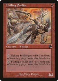 Flailing Soldier - Mercadian Masques - Magic: The Gathering card