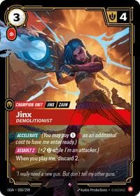 Jinx, Demolitionist - Origins - Riftbound: League of Legends Trading Card Game card