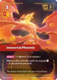 Immortal Phoenix - Origins - Riftbound: League of Legends Trading Card Game card