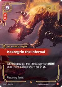 Kadregrin the Infernal - Origins - Riftbound: League of Legends Trading Card Game card
