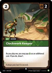 Clockwork Keeper - Origins - Riftbound: League of Legends Trading Card Game card