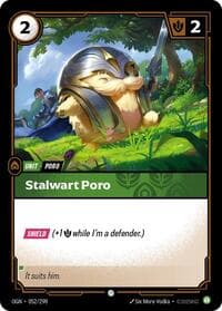 Stalwart Poro - Origins - Riftbound: League of Legends Trading Card Game card