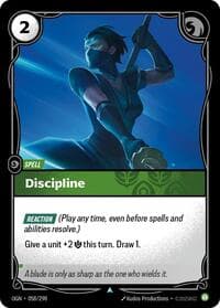 Discipline - Origins - Riftbound: League of Legends Trading Card Game card
