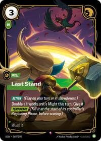 Last Stand - Origins - Riftbound: League of Legends Trading Card Game card