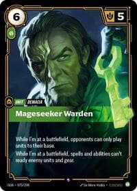 Mageseeker Warden - Origins - Riftbound: League of Legends Trading Card Game card