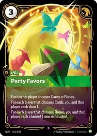 Party Favors - Origins - Riftbound: League of Legends Trading Card Game card