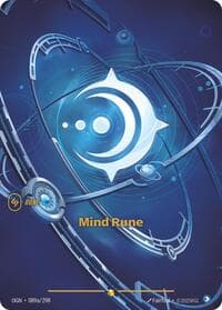 Mind Rune (Alternate Art) - Origins - Riftbound: League of Legends Trading Card Game card