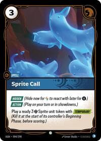 Sprite Call - Origins - Riftbound: League of Legends Trading Card Game card