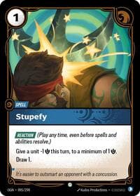 Stupefy - Origins - Riftbound: League of Legends Trading Card Game card