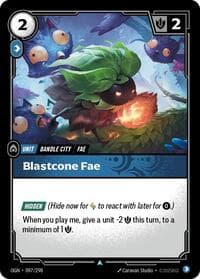 Blastcone Fae - Origins - Riftbound: League of Legends Trading Card Game card