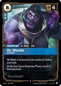 Dr. Mundo, Expert - Origins - Riftbound: League of Legends Trading Card Game card