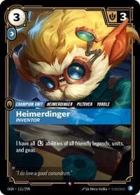 Heimerdinger, Inventor - Origins - Riftbound: League of Legends Trading Card Game card