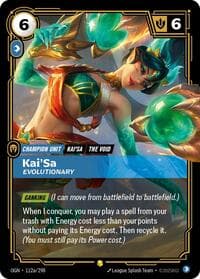 Kai'Sa, Evolutionary (Alternate Art) - Origins - Riftbound: League of Legends Trading Card Game card