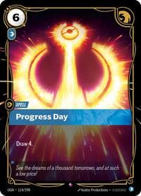 Progress Day - Origins - Riftbound: League of Legends Trading Card Game card