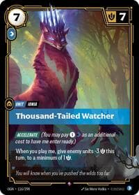 Thousand-Tailed Watcher - Origins - Riftbound: League of Legends Trading Card Game card