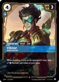 Viktor, Innovator - Origins - Riftbound: League of Legends Trading Card Game card