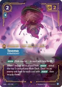 Teemo, Strategist - Origins - Riftbound: League of Legends Trading Card Game card