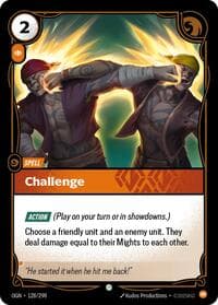Challenge - Origins - Riftbound: League of Legends Trading Card Game card