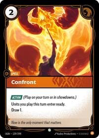 Confront - Origins - Riftbound: League of Legends Trading Card Game card