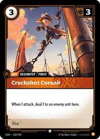Crackshot Corsair - Origins - Riftbound: League of Legends Trading Card Game card