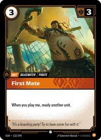 First Mate - Origins - Riftbound: League of Legends Trading Card Game card