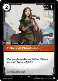 Cithria of Cloudfield - Origins - Riftbound: League of Legends Trading Card Game card