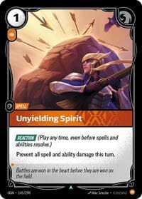 Unyielding Spirit - Origins - Riftbound: League of Legends Trading Card Game card