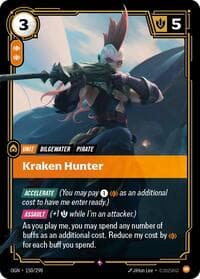 Kraken Hunter - Origins - Riftbound: League of Legends Trading Card Game card