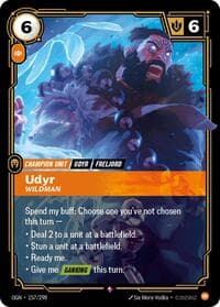 Udyr, Wildman - Origins - Riftbound: League of Legends Trading Card Game card