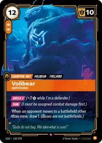 Volibear, Imposing - Origins - Riftbound: League of Legends Trading Card Game card