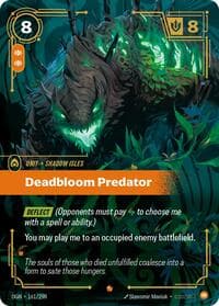 Deadbloom Predator - Origins - Riftbound: League of Legends Trading Card Game card