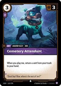 Cemetery Attendant - Origins - Riftbound: League of Legends Trading Card Game card