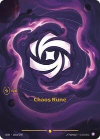 Chaos Rune (Alternate Art) - Origins - Riftbound: League of Legends Trading Card Game card