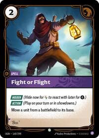 Fight or Flight - Origins - Riftbound: League of Legends Trading Card Game card