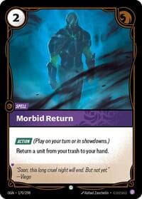 Morbid Return - Origins - Riftbound: League of Legends Trading Card Game card