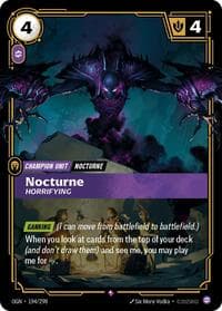 Nocturne, Horrifying - Origins - Riftbound: League of Legends Trading Card Game card