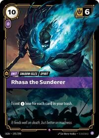 Rhasa the Sunderer - Origins - Riftbound: League of Legends Trading Card Game card
