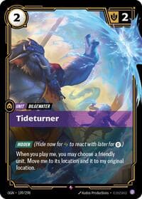 Tideturner - Origins - Riftbound: League of Legends Trading Card Game card
