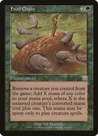 Food Chain - Mercadian Masques - Magic: The Gathering card