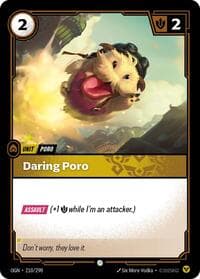 Daring Poro - Origins - Riftbound: League of Legends Trading Card Game card