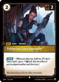 Trifarian Gloryseeker - Origins - Riftbound: League of Legends Trading Card Game card