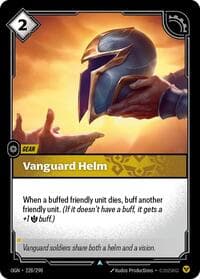 Vanguard Helm - Origins - Riftbound: League of Legends Trading Card Game card