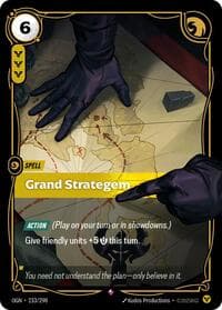 Grand Strategem - Origins - Riftbound: League of Legends Trading Card Game card