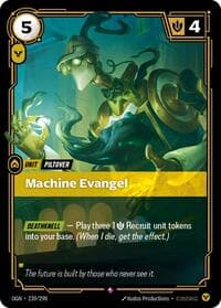 Machine Evangel - Origins - Riftbound: League of Legends Trading Card Game card