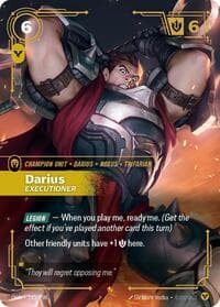 Darius, Executioner - Origins - Riftbound: League of Legends Trading Card Game card
