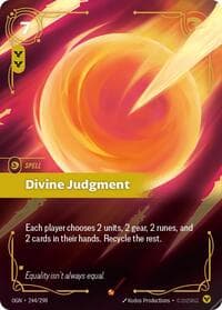Divine Judgment - Origins - Riftbound: League of Legends Trading Card Game card