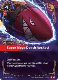 Super Mega Death Rocket! - Origins - Riftbound: League of Legends Trading Card Game card