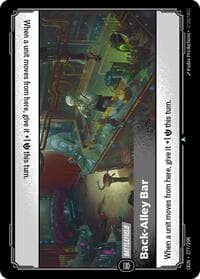 Back-Alley Bar - Origins - Riftbound: League of Legends Trading Card Game card