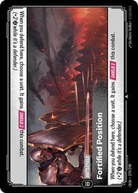 Fortified Position - Origins - Riftbound: League of Legends Trading Card Game card